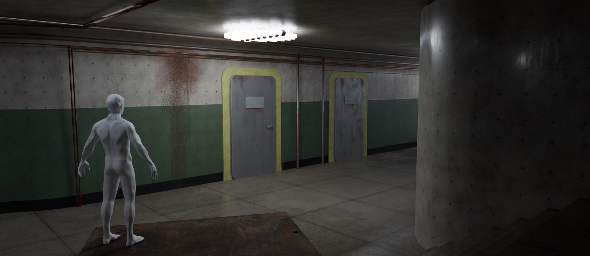 Early Nightfall corridor design pass